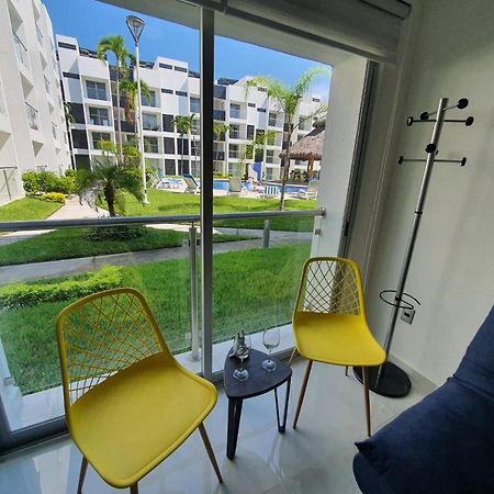 דירות Departamento De Lujo En Manzanillo, Planta Baja Frente A La Alberca מראה חיצוני תמונה