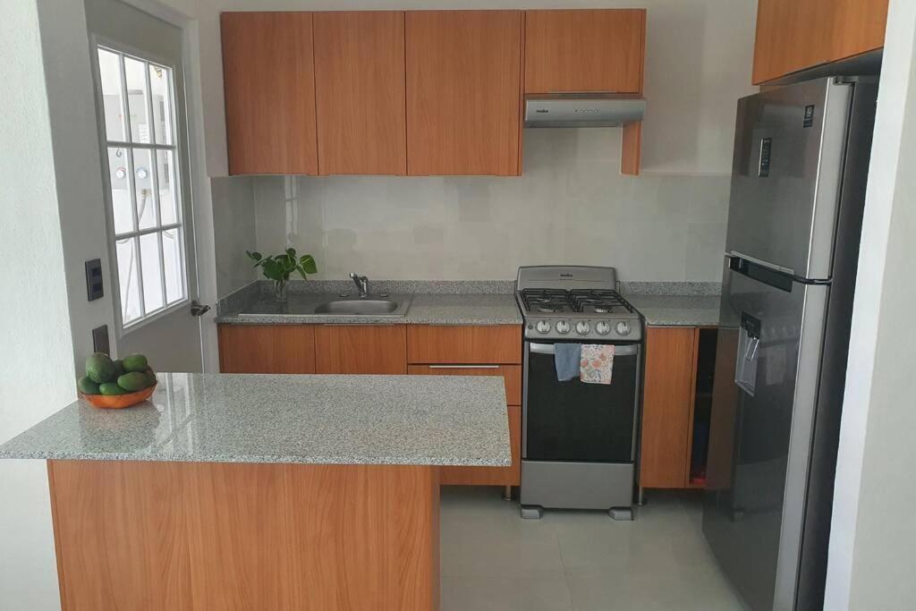 דירות Departamento De Lujo En Manzanillo, Planta Baja Frente A La Alberca מראה חיצוני תמונה
