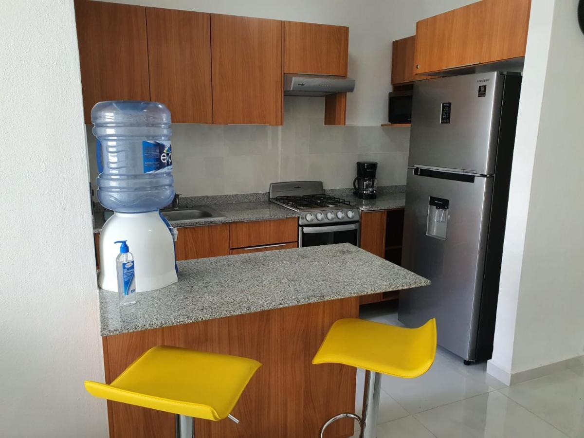 דירות Departamento De Lujo En Manzanillo, Planta Baja Frente A La Alberca מראה חיצוני תמונה