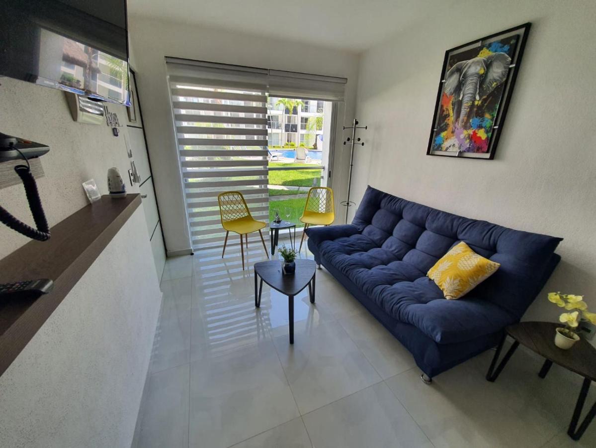 דירות Departamento De Lujo En Manzanillo, Planta Baja Frente A La Alberca מראה חיצוני תמונה