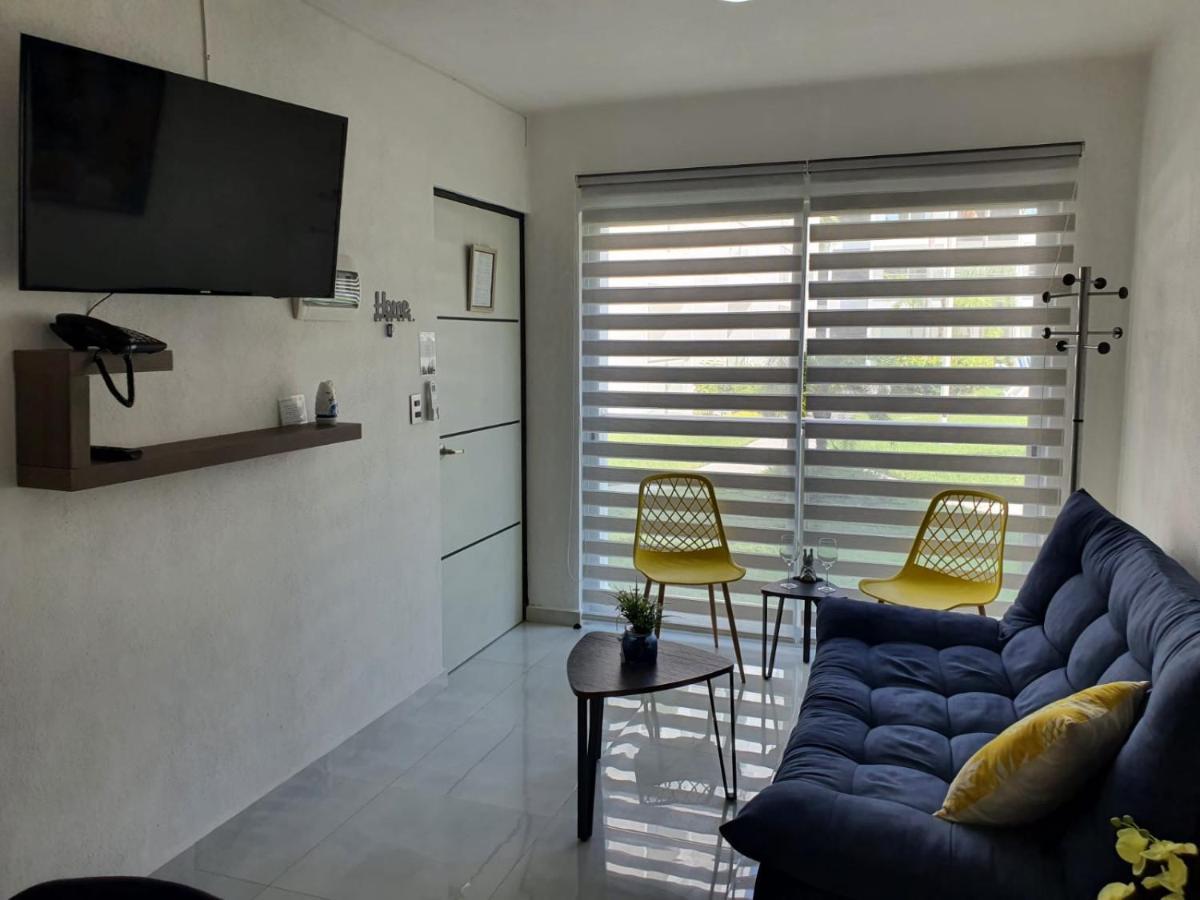 דירות Departamento De Lujo En Manzanillo, Planta Baja Frente A La Alberca מראה חיצוני תמונה