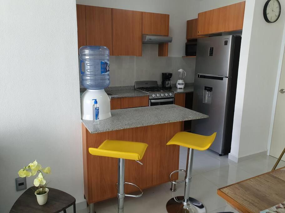 דירות Departamento De Lujo En Manzanillo, Planta Baja Frente A La Alberca מראה חיצוני תמונה