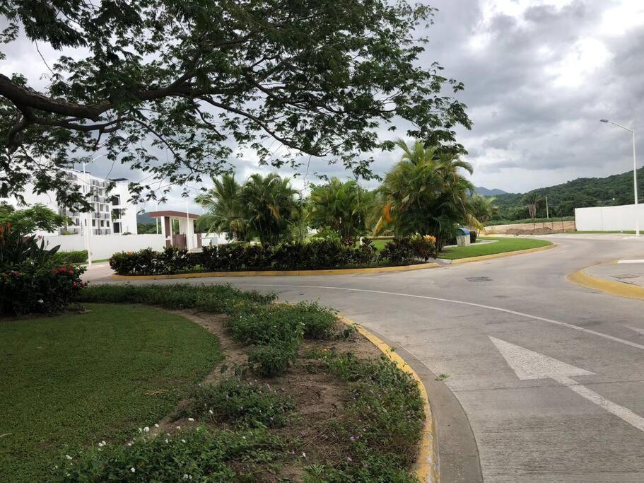 דירות Departamento De Lujo En Manzanillo, Planta Baja Frente A La Alberca מראה חיצוני תמונה