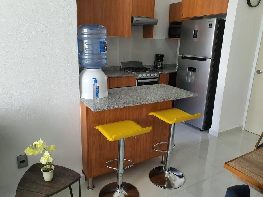 דירות Departamento De Lujo En Manzanillo, Planta Baja Frente A La Alberca מראה חיצוני תמונה