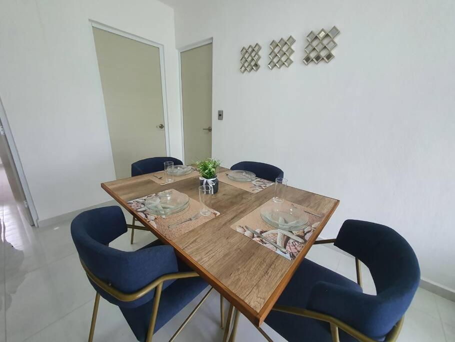 דירות Departamento De Lujo En Manzanillo, Planta Baja Frente A La Alberca מראה חיצוני תמונה