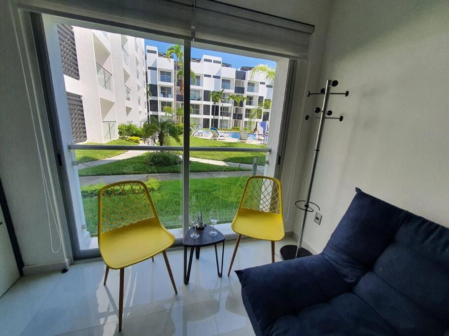 דירות Departamento De Lujo En Manzanillo, Planta Baja Frente A La Alberca מראה חיצוני תמונה